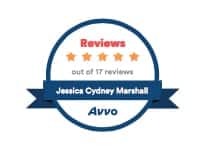 Jessica Marshall AVVO Reviews badge