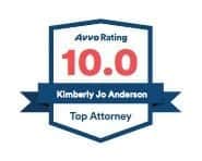 Kimberly Anderson AVVO 10 Rating