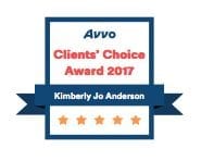 Kimberly Anderson AVVO Clients' Choice
