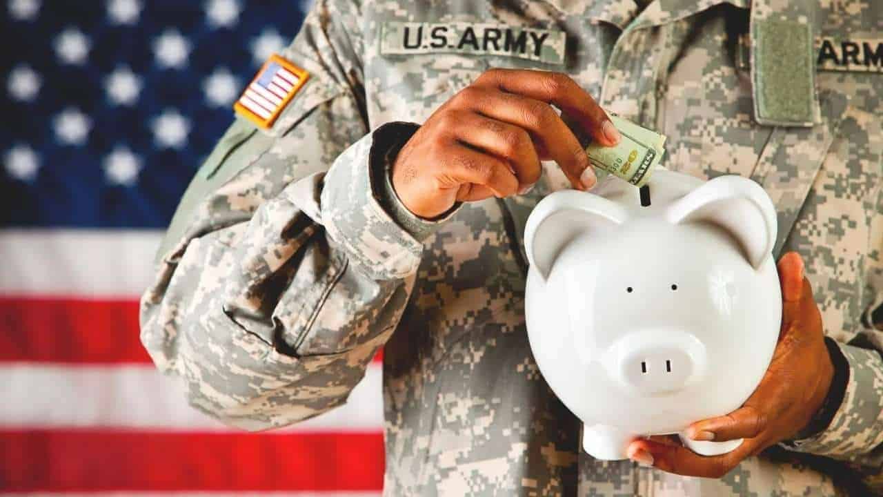 soldier saving for military retirement