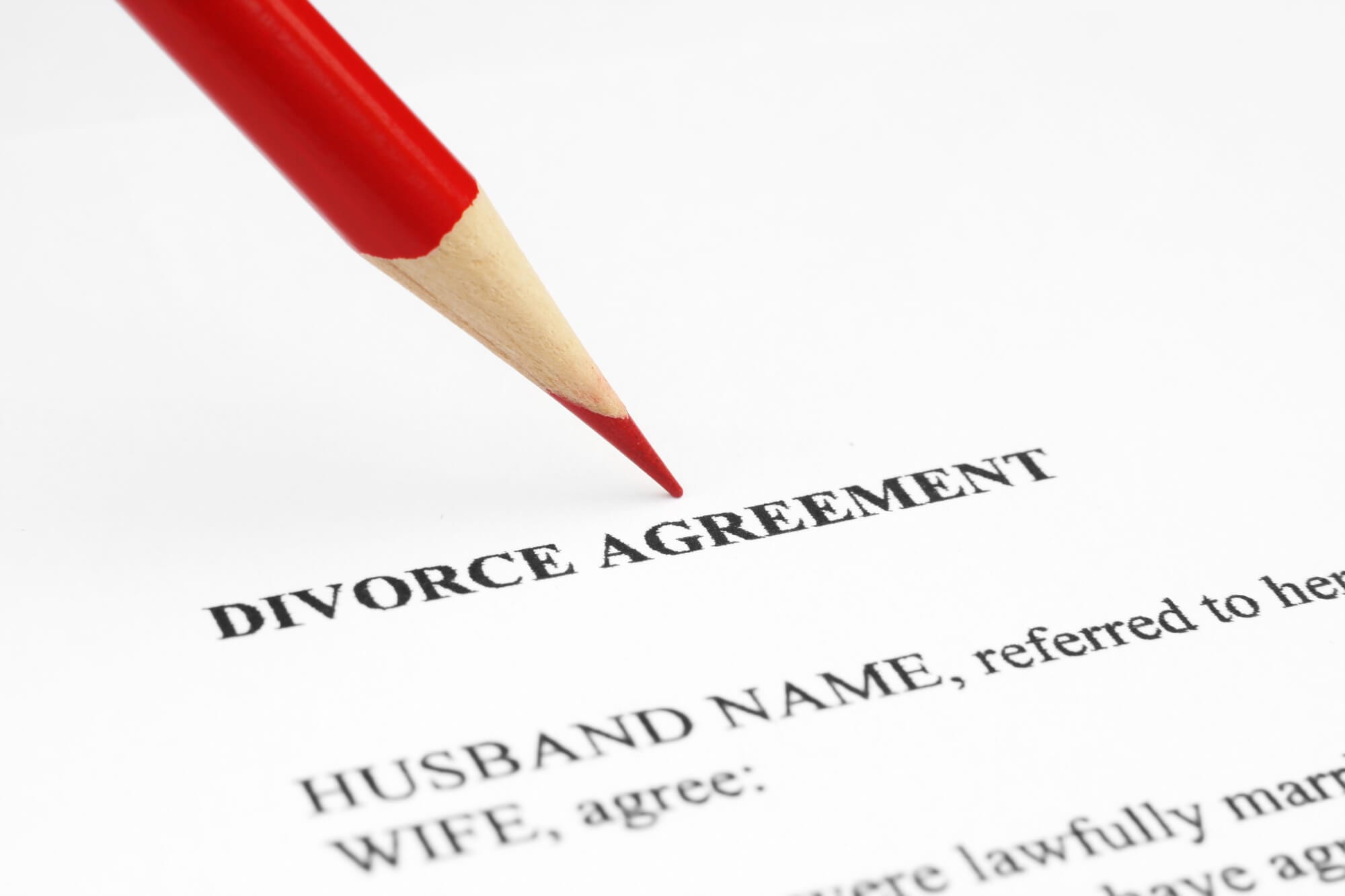 settle your divorce agreement