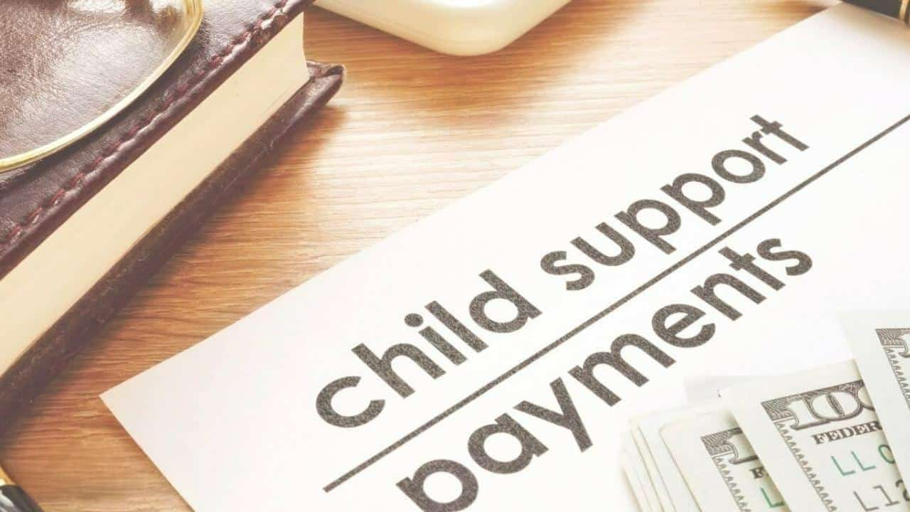 child support away from child's primary residence