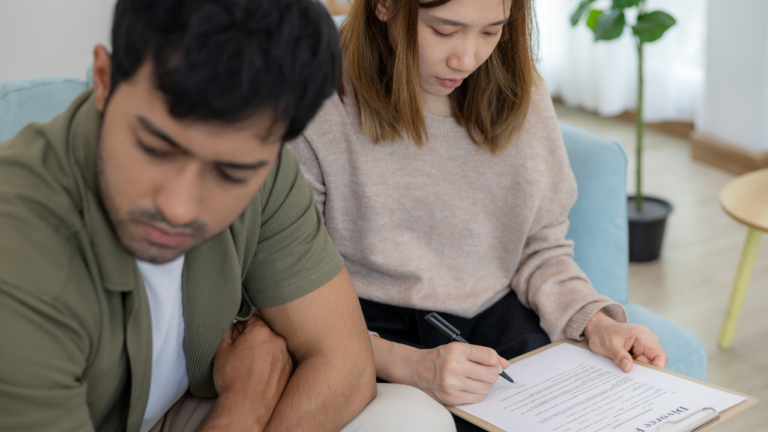 divorce property division trust documents Illinois family law