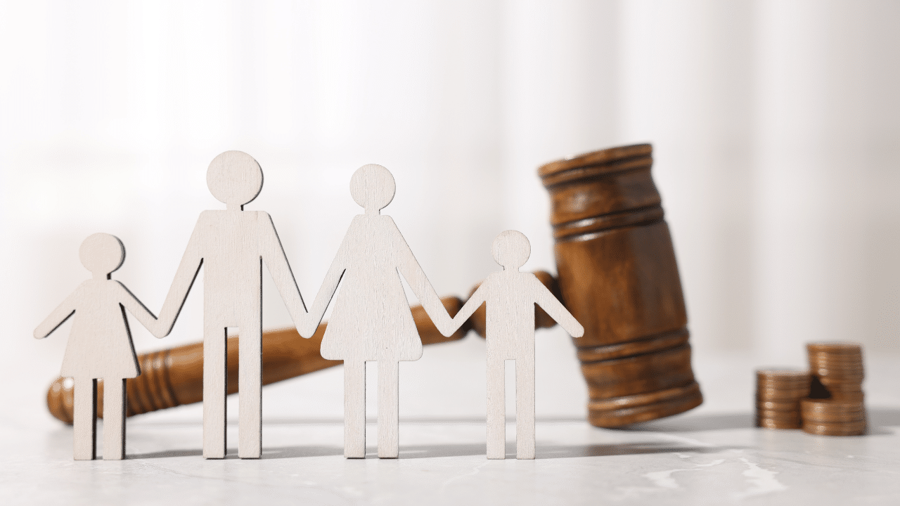 elegant family home with children playing in a private garden