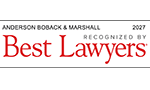 Anderson Boback & Marshall recognized by Best Lawyers 2027